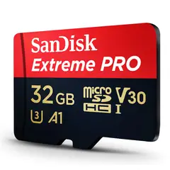 SANDISK - Tarjeta de Memoria Micro SD Extreme Pro 32GB 100Mbs A2