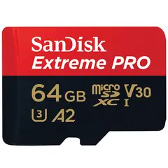 SANDISK - Tarjeta de Memoria Micro SD Extreme Pro 64GB 170Mbs A2-.