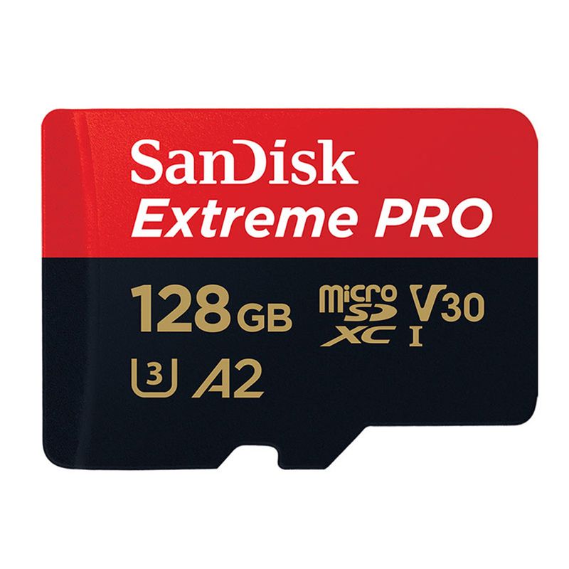 SANDISK - Tarjeta de Memoria Sandisk Micro SD Extreme Pro 128GB 170Mbs A2