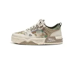 DANWEILE - Zapatillas deportivas transpirables de suela gruesa de moda - Verde.