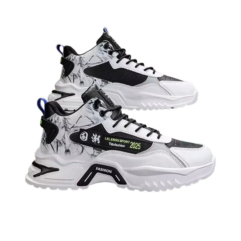 DANWEILE - Zapatos De Hombres Zapatos Deportivos Antideslizantes Para Cor Negro.