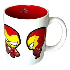 MARVEL - Tazon Kawaii Ceramica 350ml 12oz Iron Man