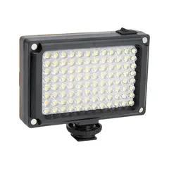 OEM - FOCO DE CÁMARA 96 LED FLASH BATERÍA CON 2 FILTROS