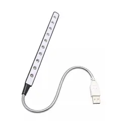 OEM - LAMPARA LED USB LINTERNA FLEXIBLE NOTEBOOK