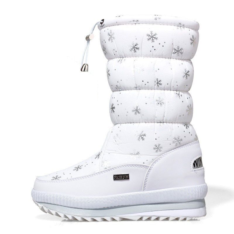 BLWOENS - Botas de algodón para Mujer - Blanco