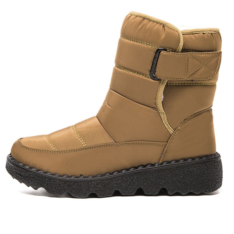BLWOENS - Botas de algodón para Mujer - Café