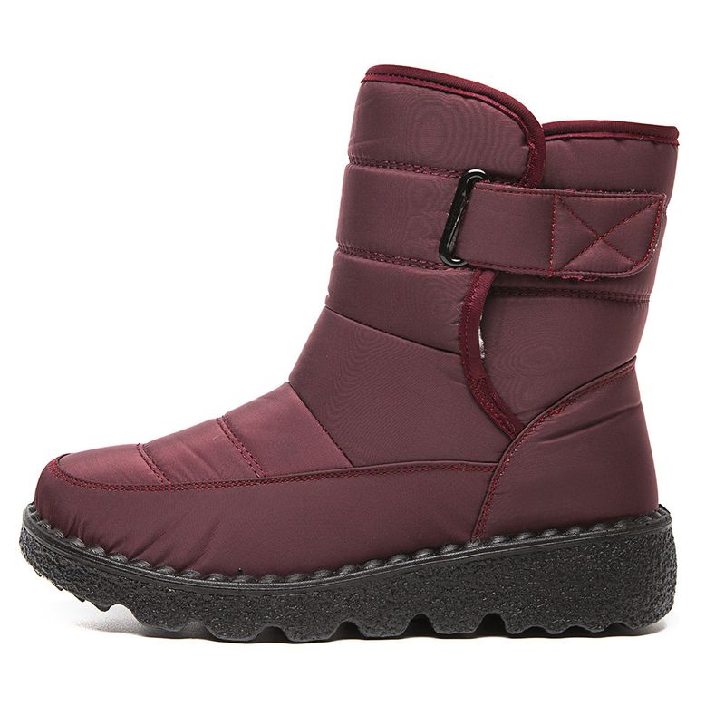 BLWOENS - Botas de algodón para Mujer - Rojo