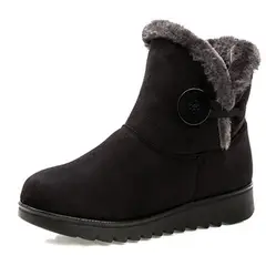 BLWOENS - Botas de algodón para Mujer - Negro