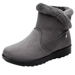 BLWOENS - Botas de algodón para Mujer - Gris