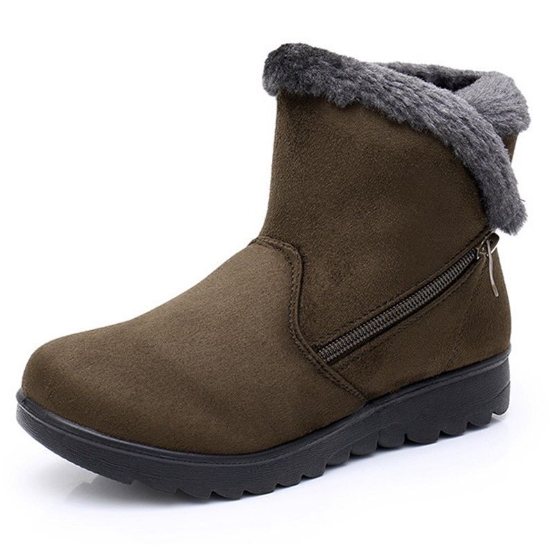 BLWOENS - Botas de algodón para Mujer - Verde