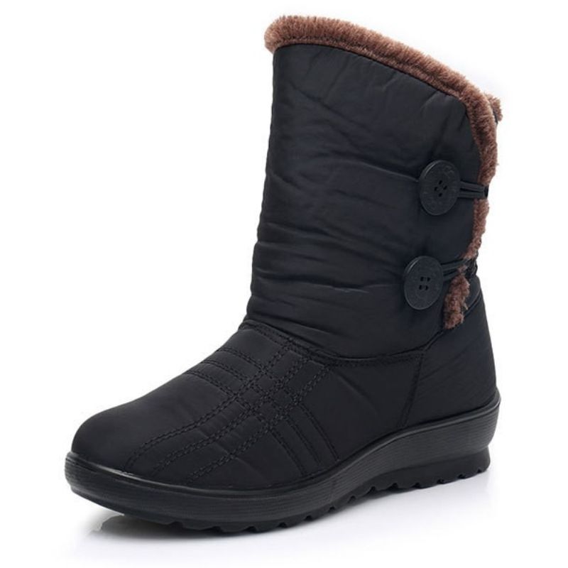 BLWOENS - Botas de algodón para Mujer - Negro