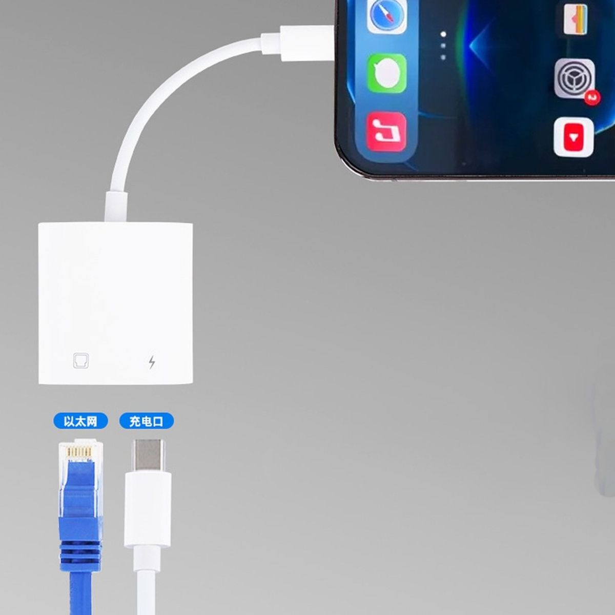 OEM - ADAPTADOR TIPO-C A RJ45 LAN GIGABIT ETHERNET 101001000MBPS