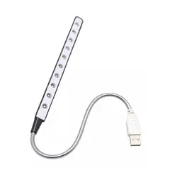 OEM - LAMPARA LED USB LINTERNA FLEXIBLE NOTEBOOK