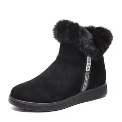 BLWOENS - Botas de algodón para Mujer - Negro