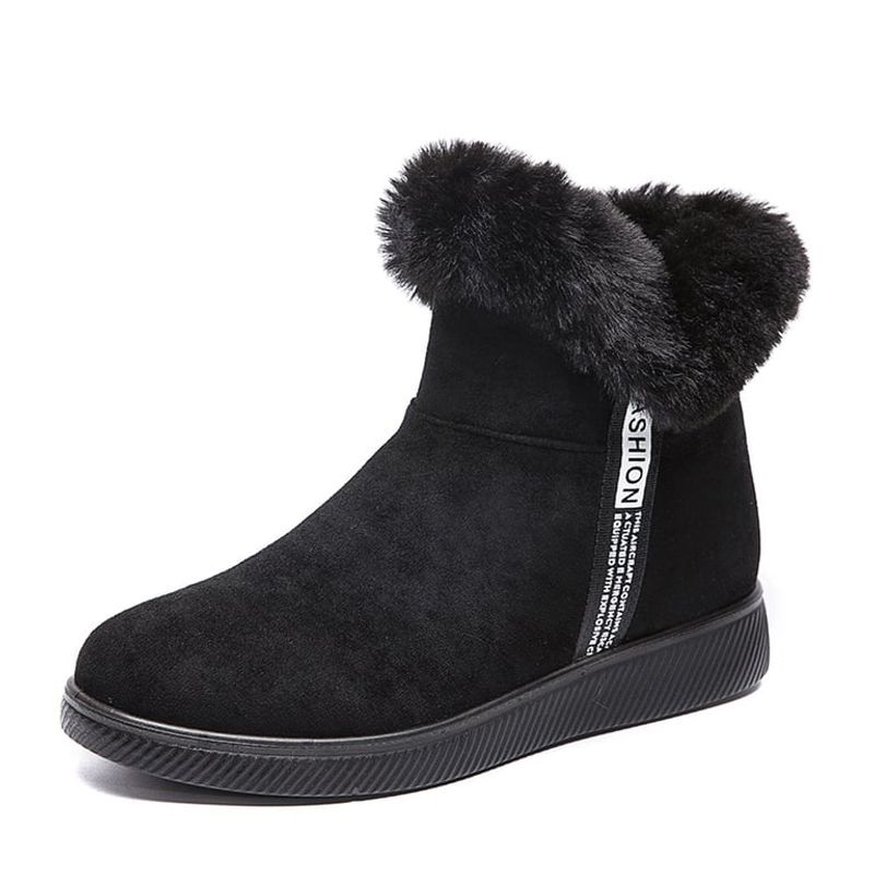 BLWOENS - Botas de algodón para Mujer - Negro
