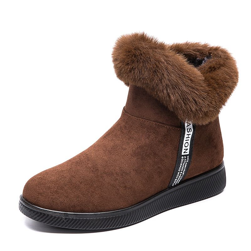 BLWOENS - Botas de algodón para Mujer - Café