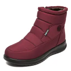 BLWOENS - Botas de algodón para Mujer - Rojo