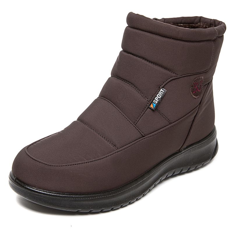 BLWOENS - Botas de algodón para Mujer - Café