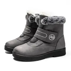 BLWOENS - Botas de algodón para Mujer - Gris