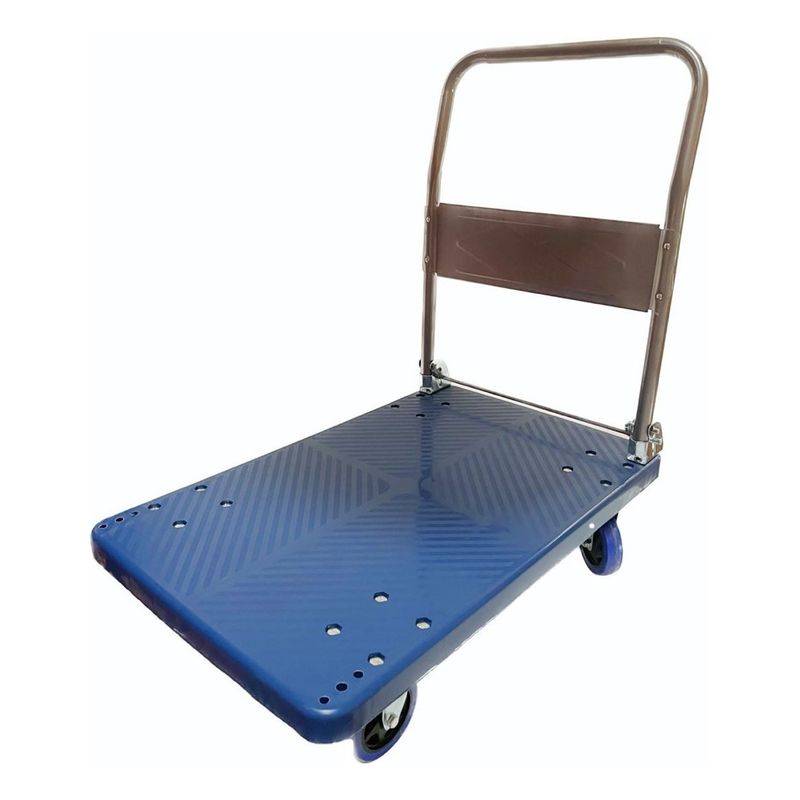 U BUY - Carro De Carga Plegable Manual Yegua 300kg 4 Ruedas Multiuso