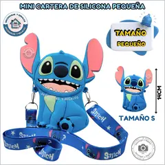 GENERICO - Mini Cartera Bolso De Silicona Pequeña Para Niñas Monedero Kawaii