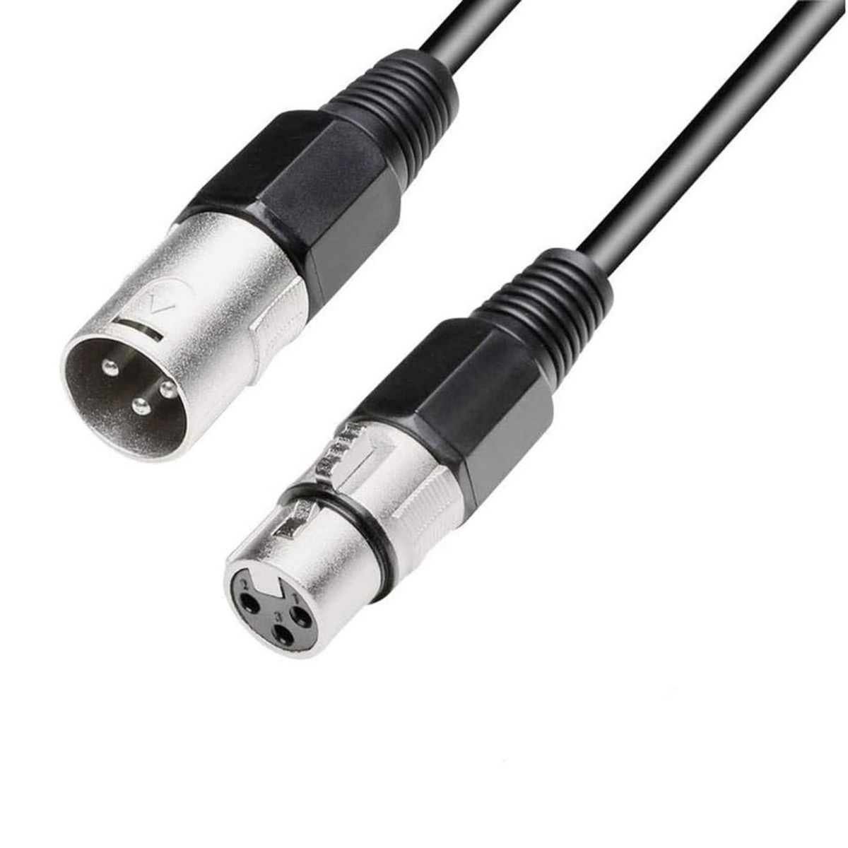 OEM - CABLE XLR MACHO HEMBRA BALANCEADO DE 1 METRO