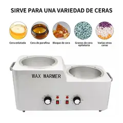 OEM - OLLA DE CERA DEPILATORIA CON COLADOR Y FILTRO 6 KILOS