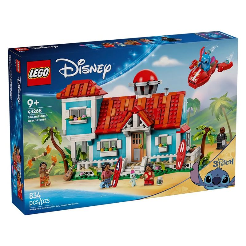 LEGO - Lego Disney Casa en la Playa de Lilo y Stitch 43268