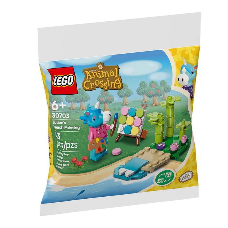 LEGO - Lego Bolsa Pintando en la playa con Azulino (30703)