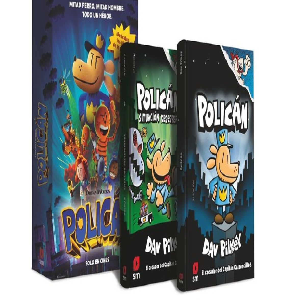 SM - PACK CAJA DE POLICAN LIBROS 1 Y 2