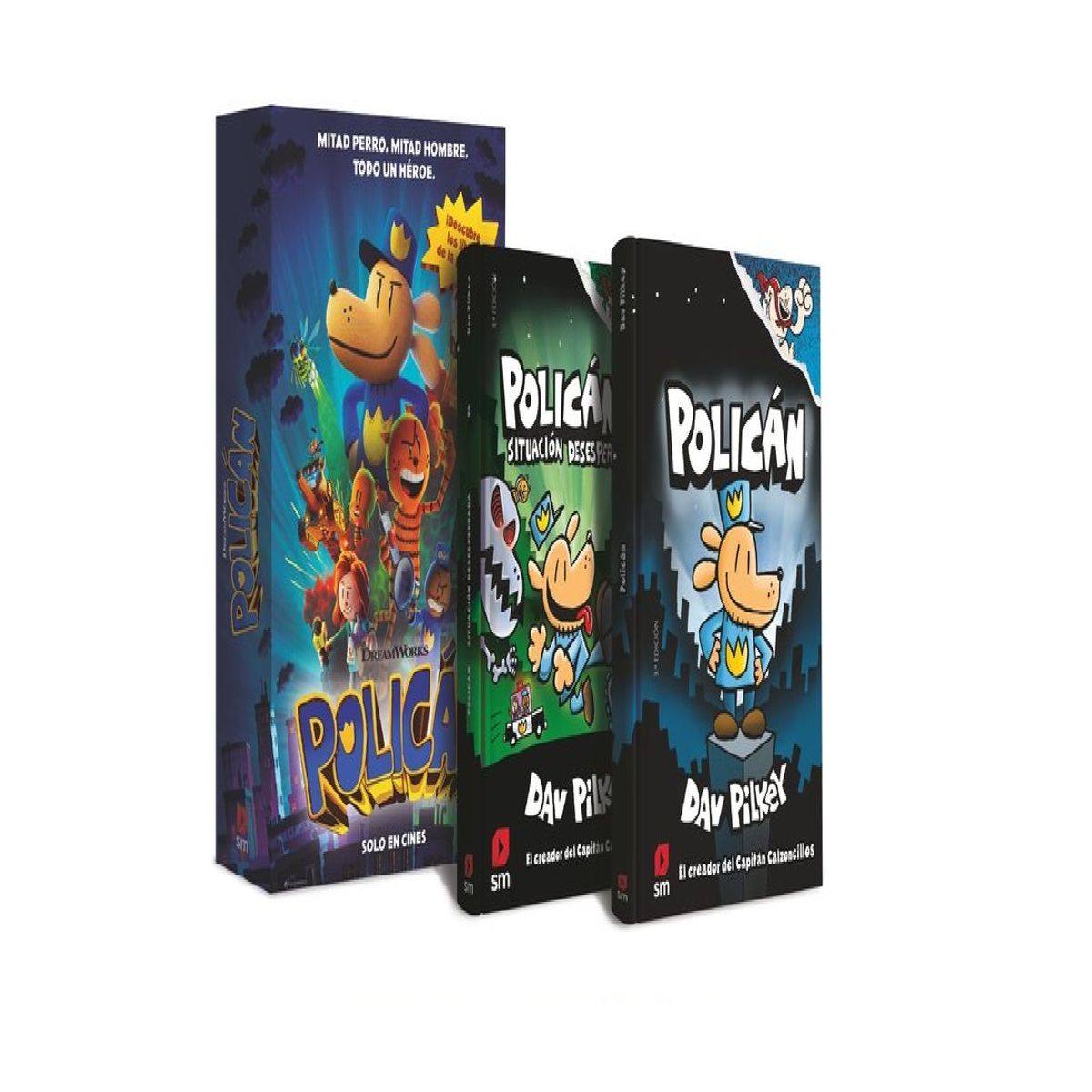 SM - PACK CAJA DE POLICAN LIBROS 1 Y 2