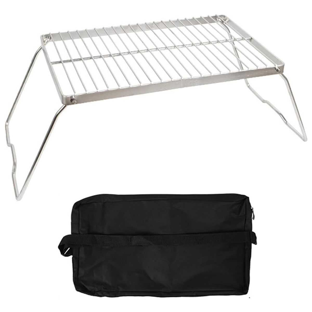 GENERICO - Soporte De Acero Inoxidable Para Ollas Parrilla De Barbacoa