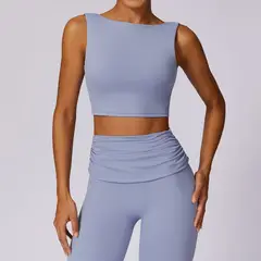 TIOZONEY - Peto deportivo Mujer-Azul
