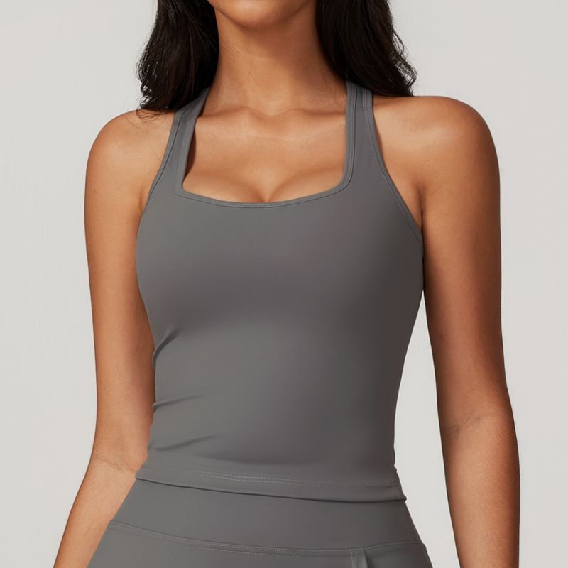 TIOZONEY - Peto deportivo Mujer-Gris