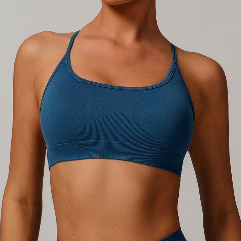 TIOZONEY - Peto deportivo Mujer-Azul