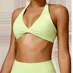 TIOZONEY - Peto deportivo Mujer-Amarillo