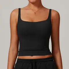 TIOZONEY - Peto deportivo Mujer-Negro