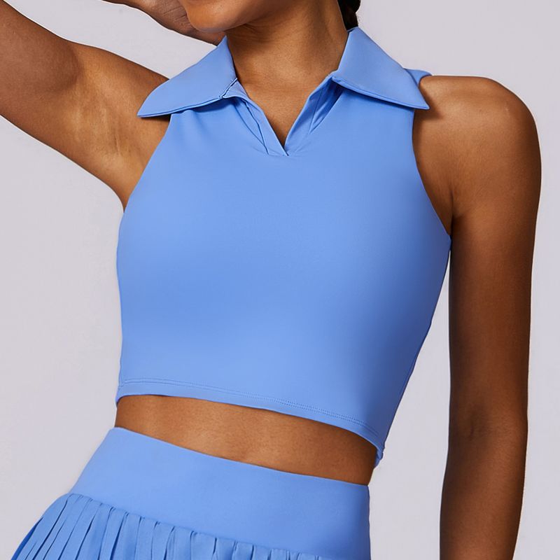 TIOZONEY - Peto deportivo Mujer-Azul