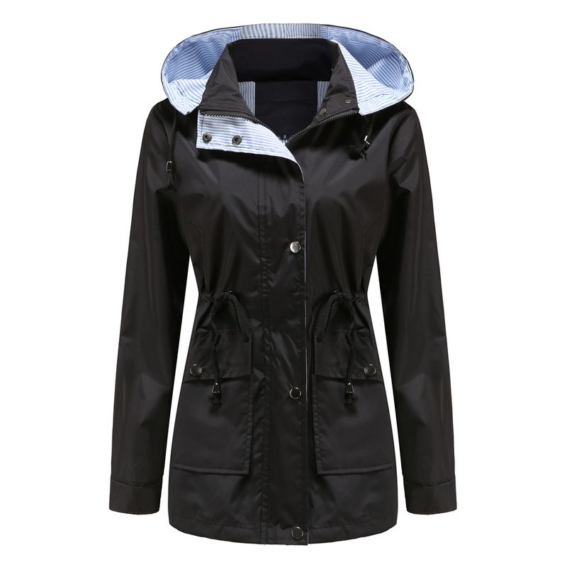 RURUTOTO - Chaqueta larga Mujer Negro