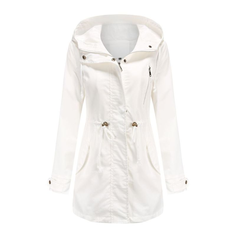 RURUTOTO - Chaqueta larga Mujer Beige.