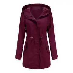 RURUTOTO - Chaqueta larga Mujer Beige.