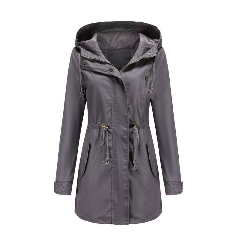 RURUTOTO - Chaqueta larga Mujer Beige.