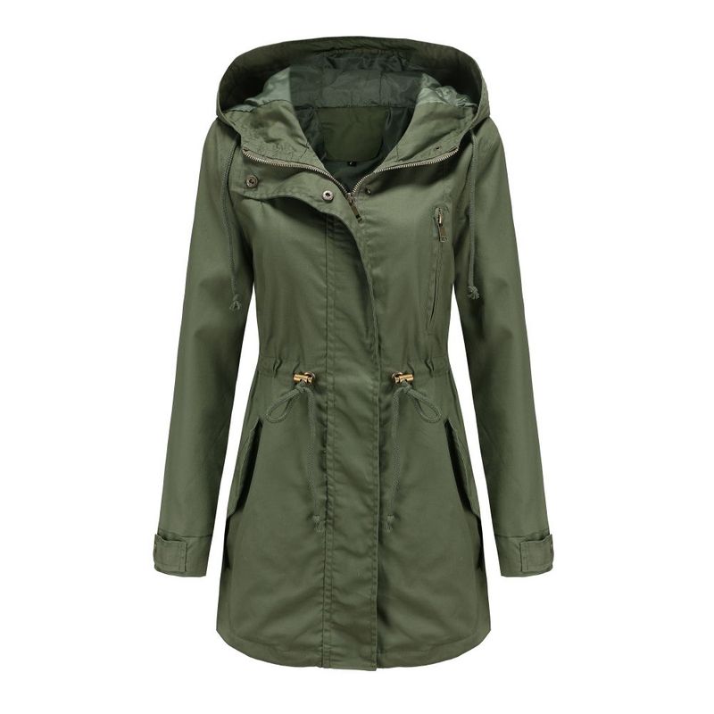 RURUTOTO - Chaqueta larga Mujer Beige.