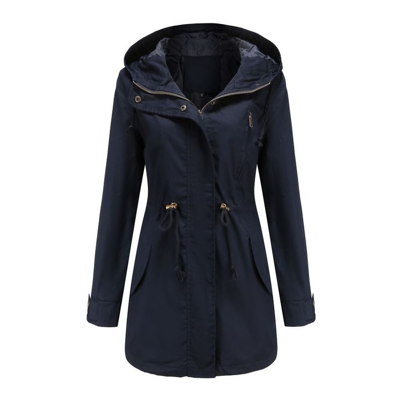 RURUTOTO - Chaqueta larga Mujer Beige.