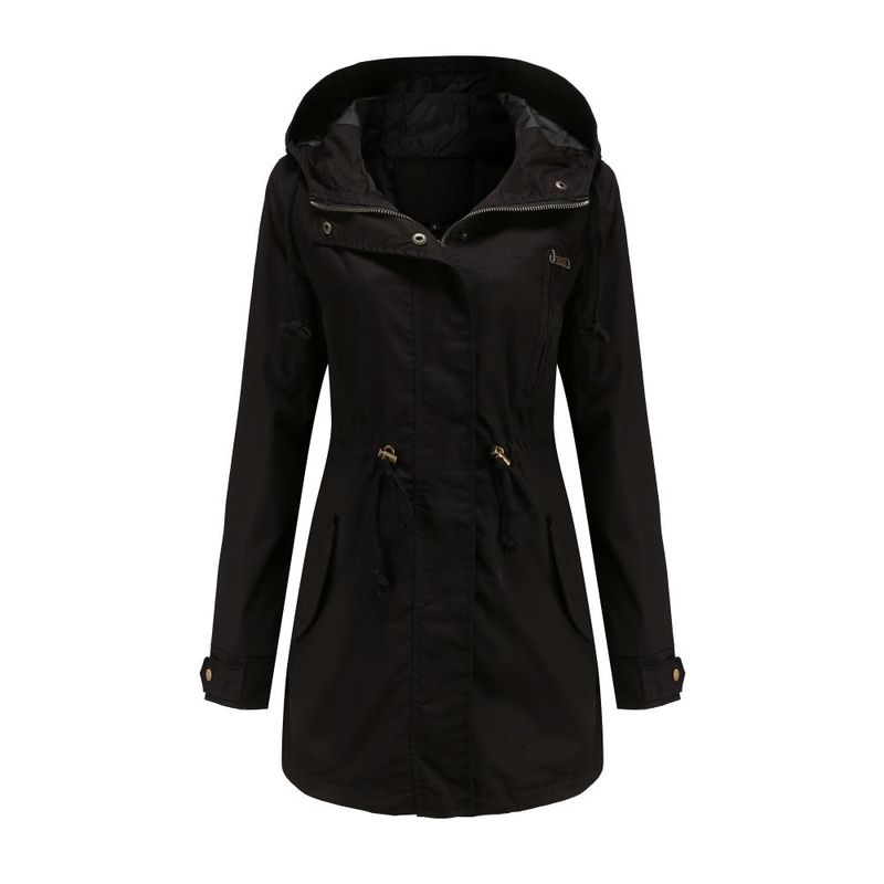 RURUTOTO - Chaqueta larga Mujer Beige.