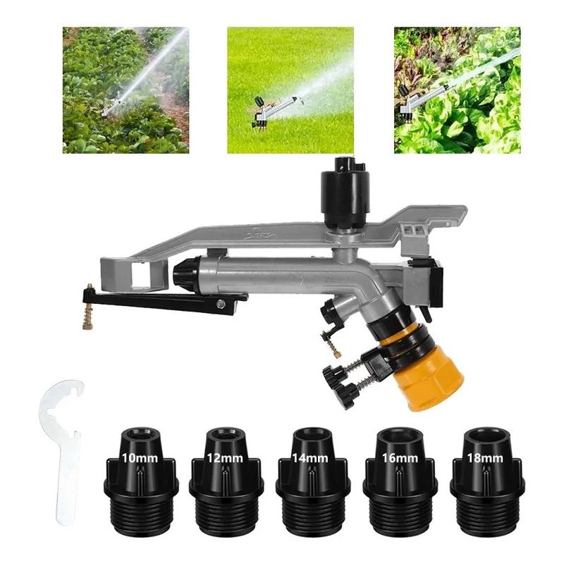KUANGYE - Riego Agrícola Cañón Automático Aspersor 1-12 R-18-36m