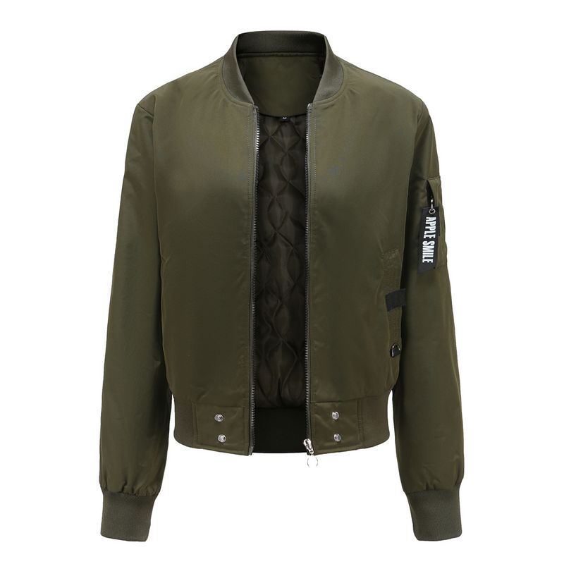 RURUTOTO - Chaqueta Bomber Mujer Negro.