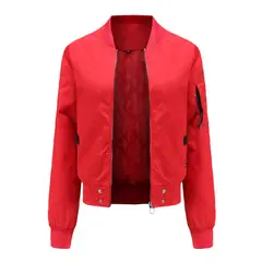 RURUTOTO - Chaqueta Bomber Mujer Negro.