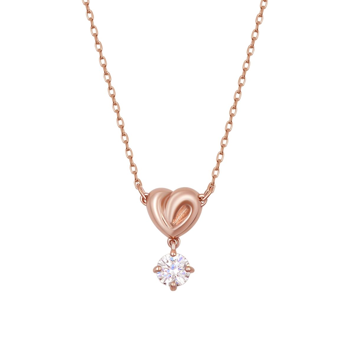 SWAROVSKI - Swarovski Colgante de cristal en forma de corazón Lifelong - Blanco