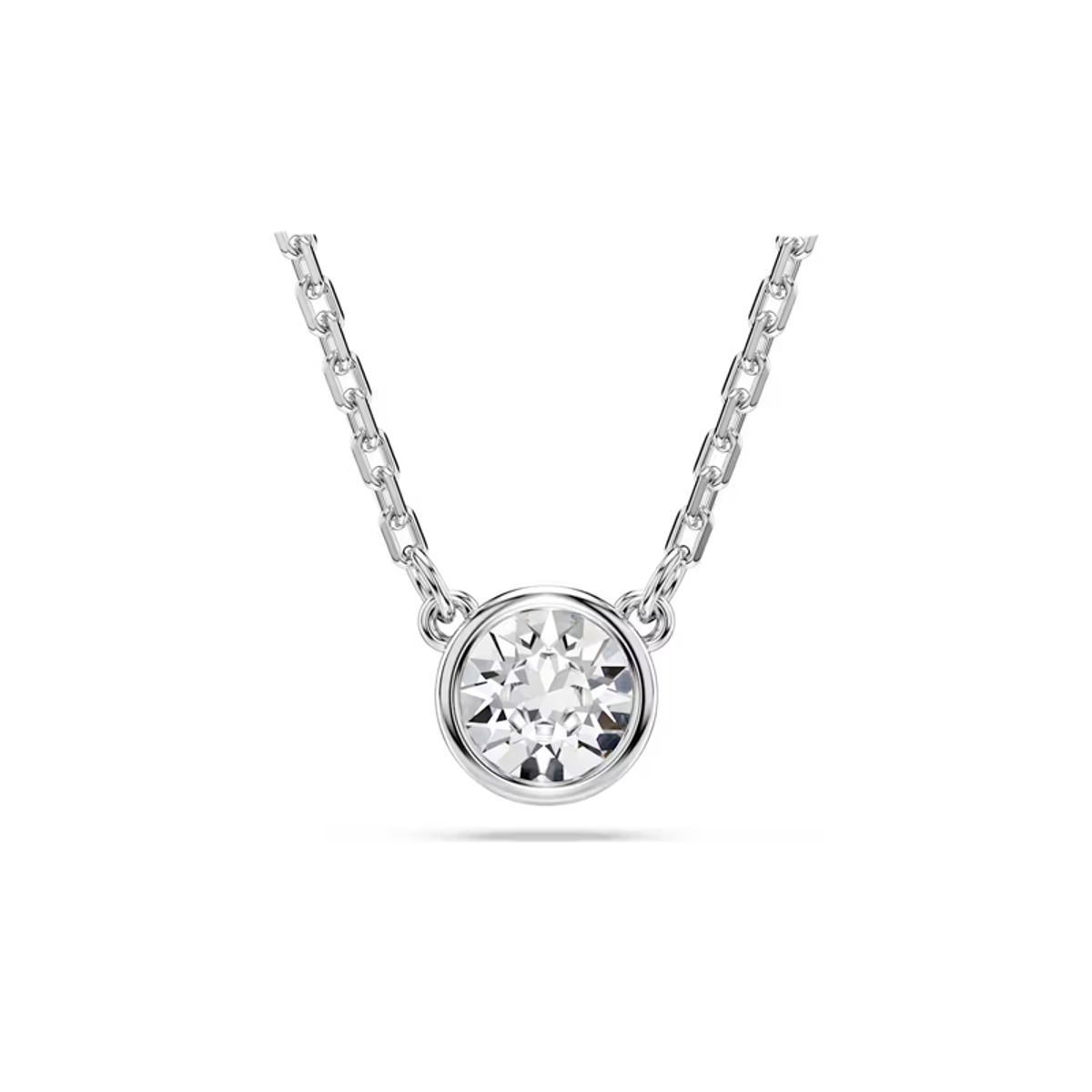 SWAROVSKI - Swarovski Colgante Imber de cristal redondo único - Chapado en rodio